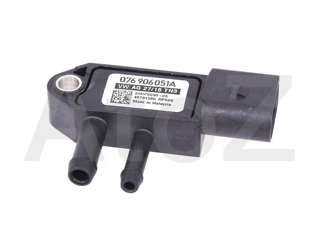 EXHAUST GAS PRESSURE SENSOR DPF FOR AUDI A3 A4 A5 A6 A7 A8 Q5 Q7 TT 076906051A