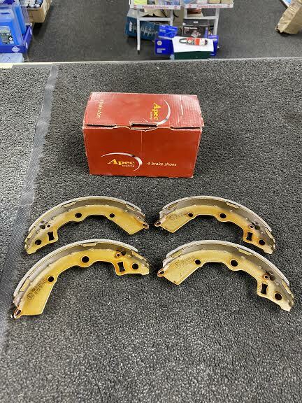 FOR KIA PICANTO 1.0 SA (2004-2011) APEC REAR BRAKE SHOES SET OF 4