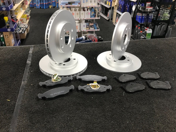 CITROEN SAXO VTR VTS FRONT & REAR BRAKE DISCS & PADS NEW QUALITY
