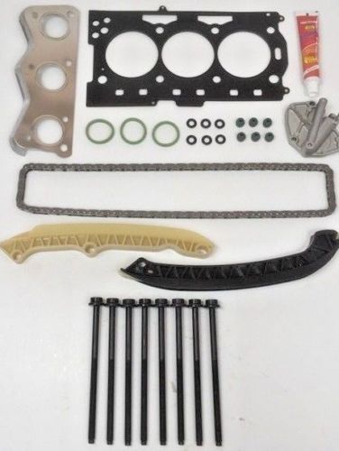 FOR SKODA FABIA SEAT IBIZA 1.2 6V HEAD GASKET SET HEAD BOLTS TIMING CHAIN KIT