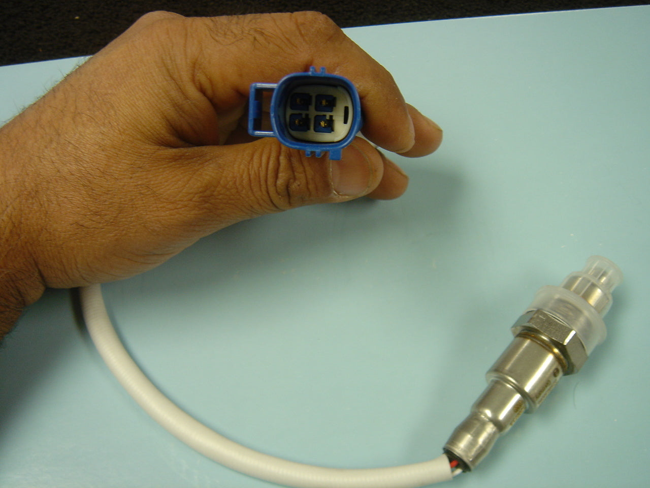 LAMBDA EMISSION O2 SENSOR FOR JAGUAR XE XF 3.0 S BRAND NEW BLUE PLUG