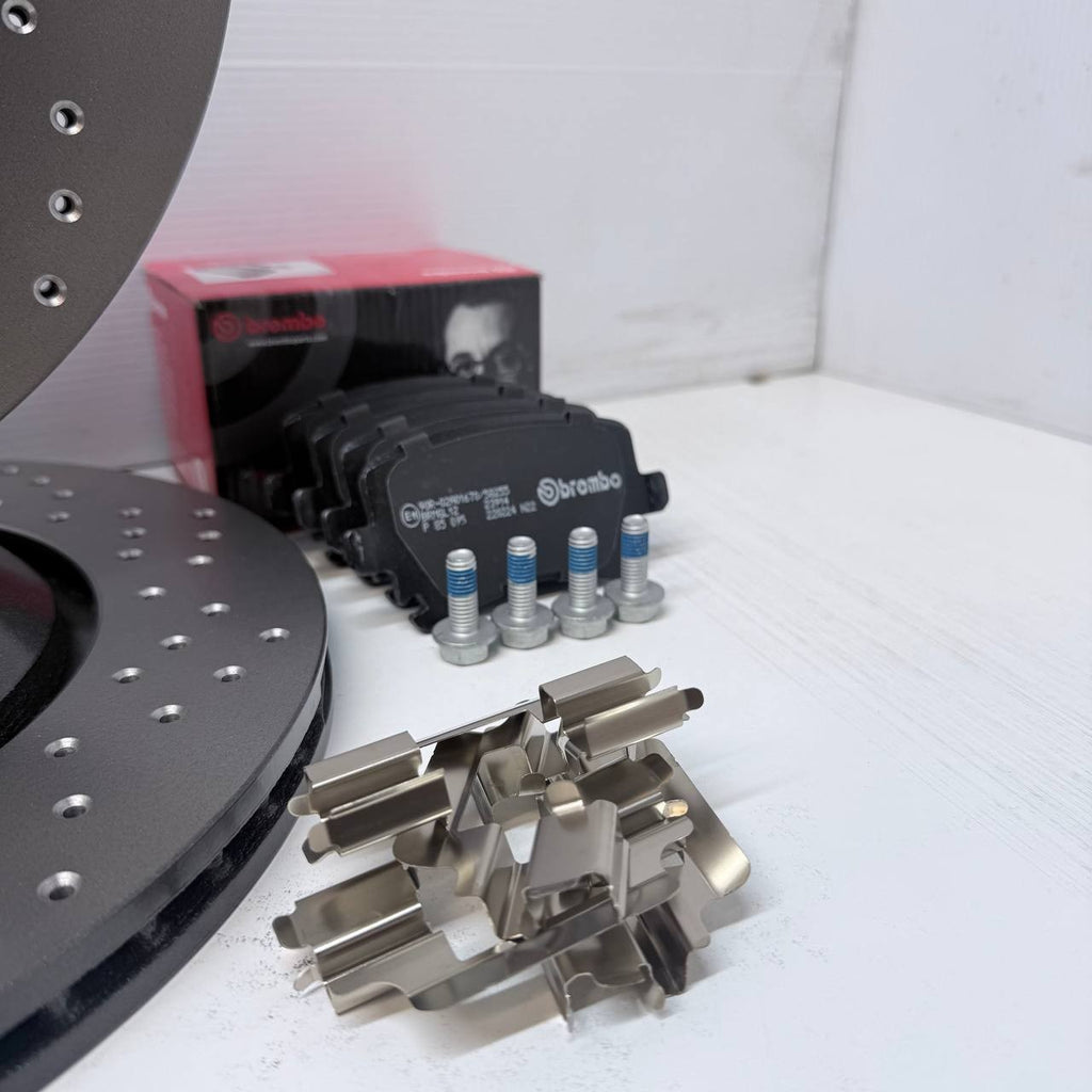 FOR  AUDI RS3 8P 2011-2013 PERFORMANCE BRAKE DISC BRAKE PADS FRONT REAR