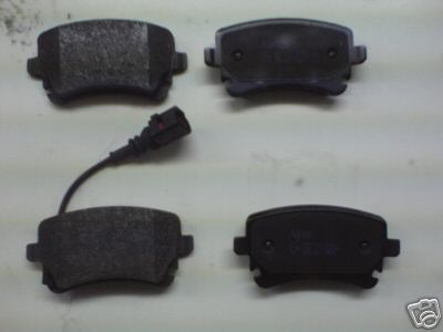 VW TRANSPORTER T5 NEW SHAPE 2003>  BRAKE PADS REAR 