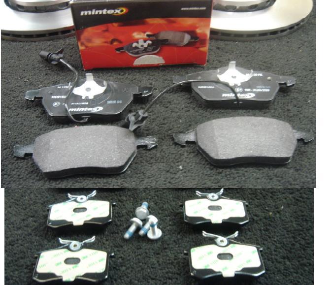 AUDI A4 A6 PASSAT 96-07 MINTEX FRONT REAR BRAKE PADS