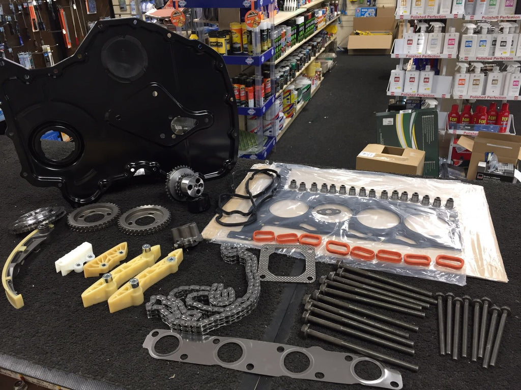 FORD TRANSIT 2.0D 2.4TDCi DIESELTIMING CHAIN KIT TIMING COVER HEAD GASKET BOLT