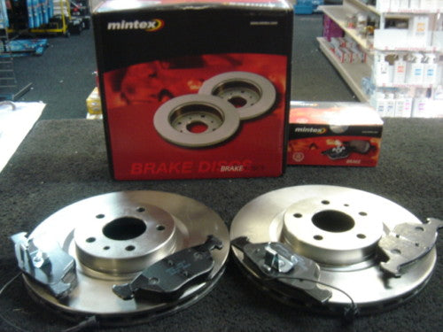 ALFA ROMEO 156 1.6 1.8  BRAKE DISCS &PADS MINTEX SOLID
