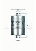 FOR ALFA 164 GTV GTV SPIDER AUDI ALLROAD AUDI RS4 S4 MAHLE FUEL INJECTION FILTER