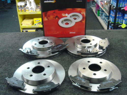 FOR VOLVO C70 2.5 T5 2006 ON BRAKE DISC BRAKE PAD MINTEX FRONT REAR BRAKE