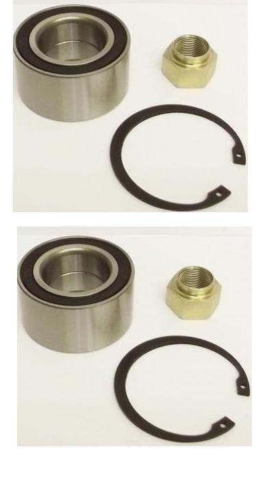  FOR FORD FOCUS 98> FIESTA FUSION FRONT WHEEL BEARINGS X2  