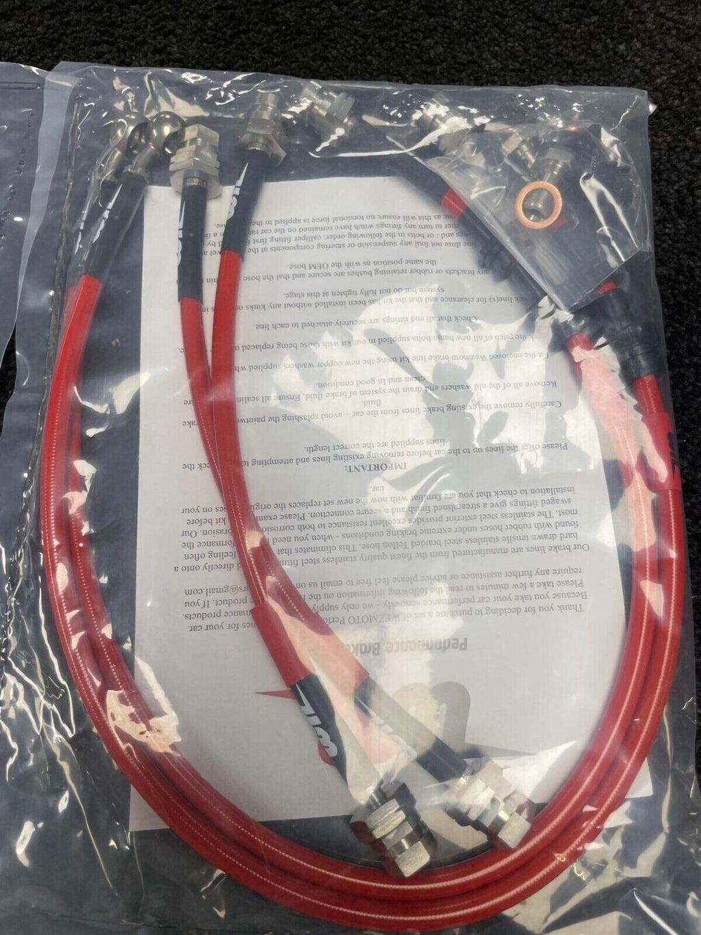 VW GOLF MK5 6 GTD GTI EDITION30 R32 BIG BRAKE UPGRADE CONVERSION KIT FRONT 345MM