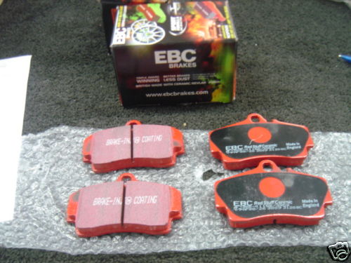 PORSCHE BOXSTER BRAKE PADS EBC RED STUFF REAR