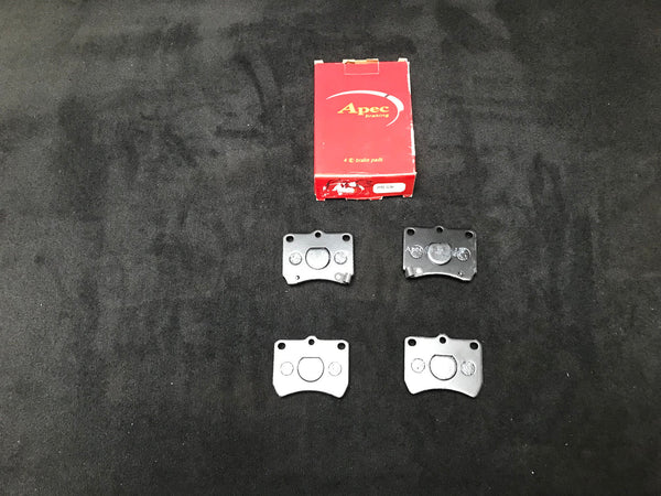 FOR KIA PRIDE MAZDA 121 1.1 1.3 FRONT NEW GENUINE APEC BRAKE PAD SET