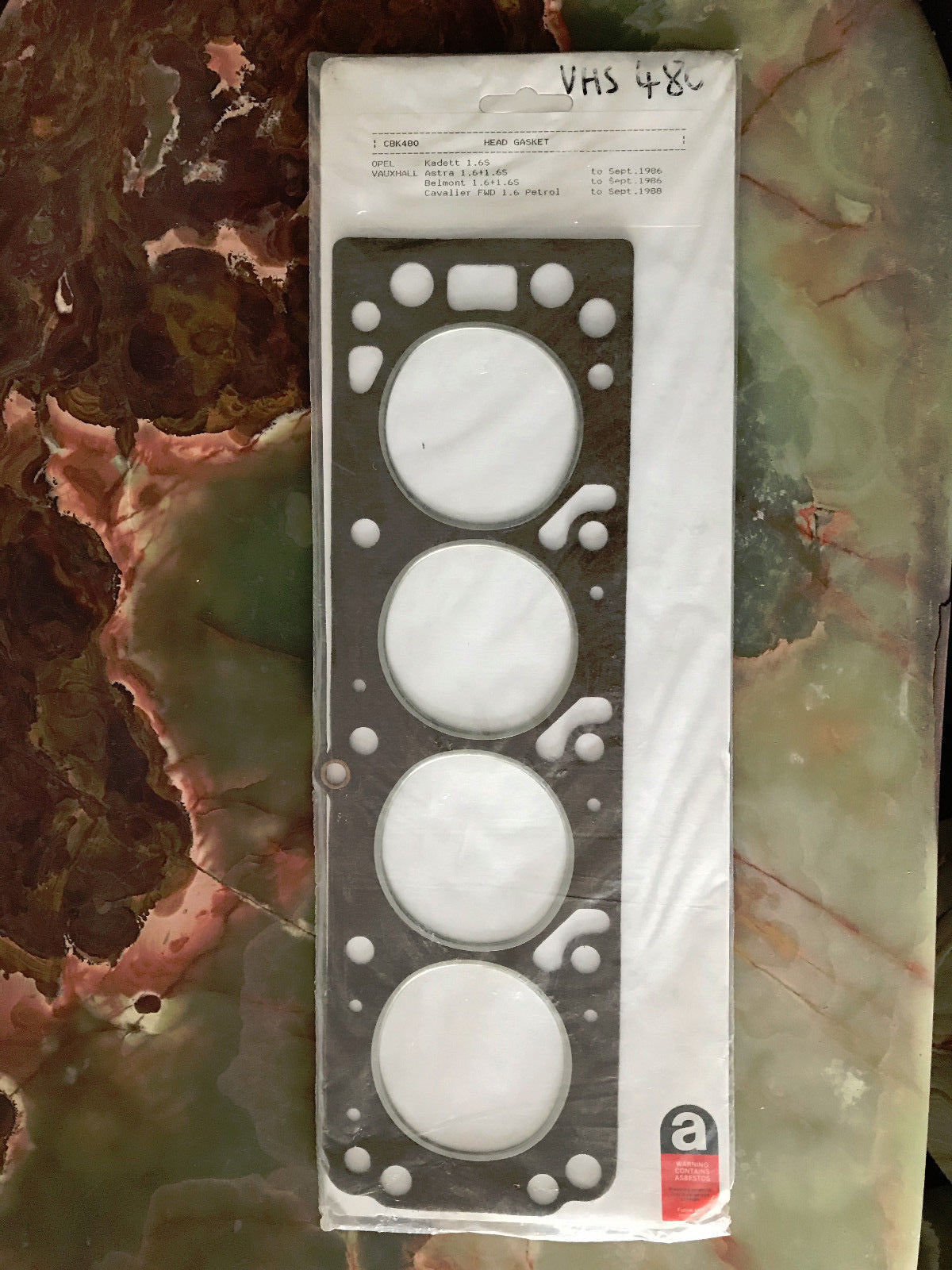 HEAD GASKET FOR OPEL VAUXHALL KADETT E ESTATE CAVALIER FWD T85 16SH 16N