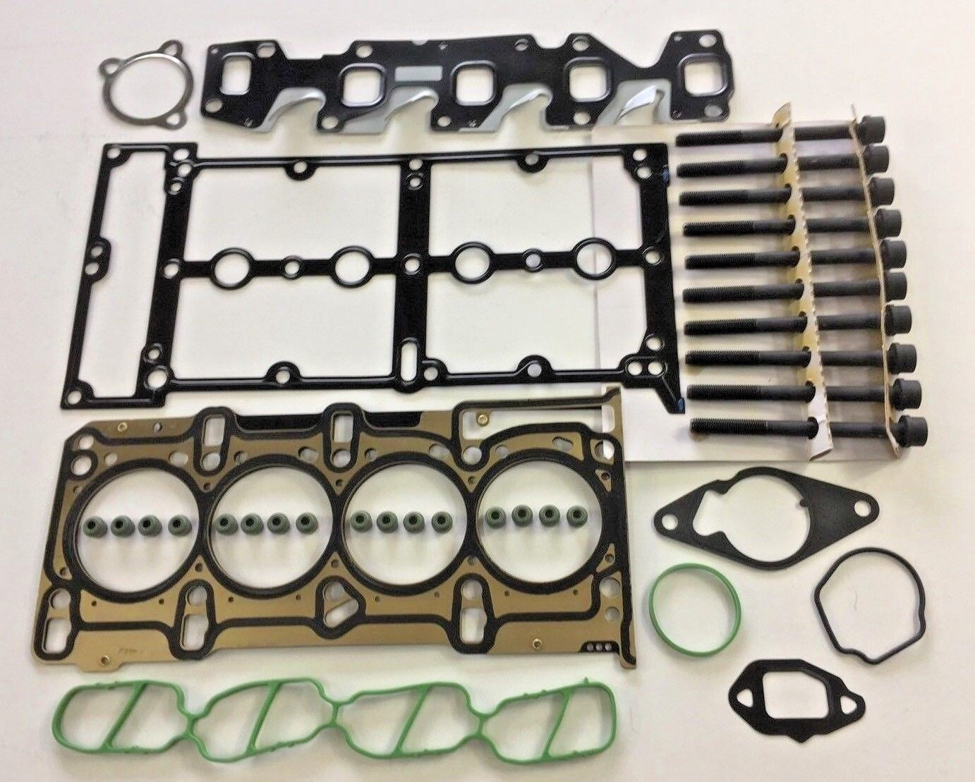 HEAD GASKET SET BOLTS FIT ASTRA AGILA CORSA MERIVA DOBLO IDEA PUNTO 1.3 CDTi JTD