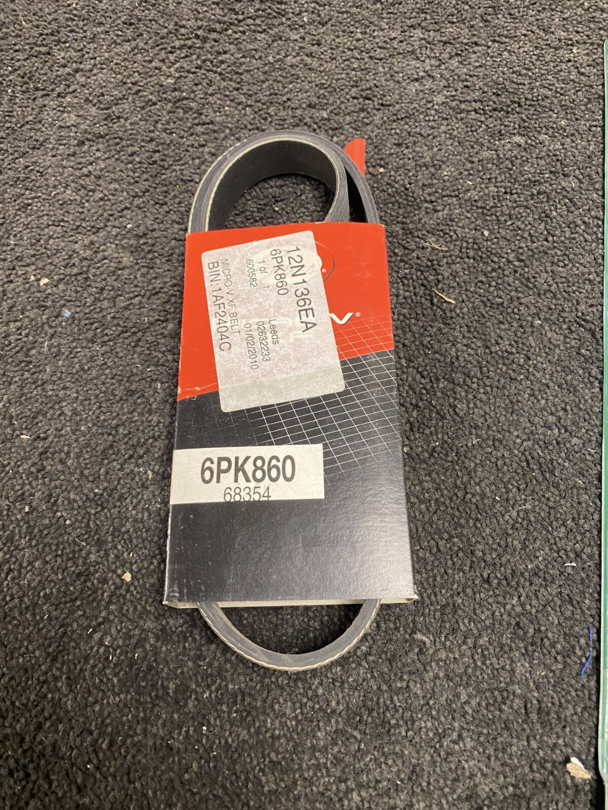 GENUINE GATES FAN BELT FITS FORD COURIER 1.3 (1995-2002)   6PK860