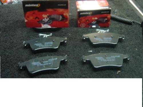 FORD FOCUS C-MAX BRAKE PADS MINTEX REAR