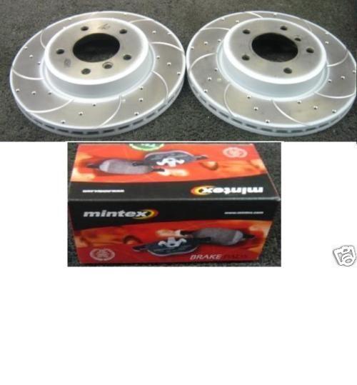 BMW 320D 320Ci 323Ci 325i 325Ci 328Ci BRAKE DISC FRONT DRILLED GROOVED BREMBO