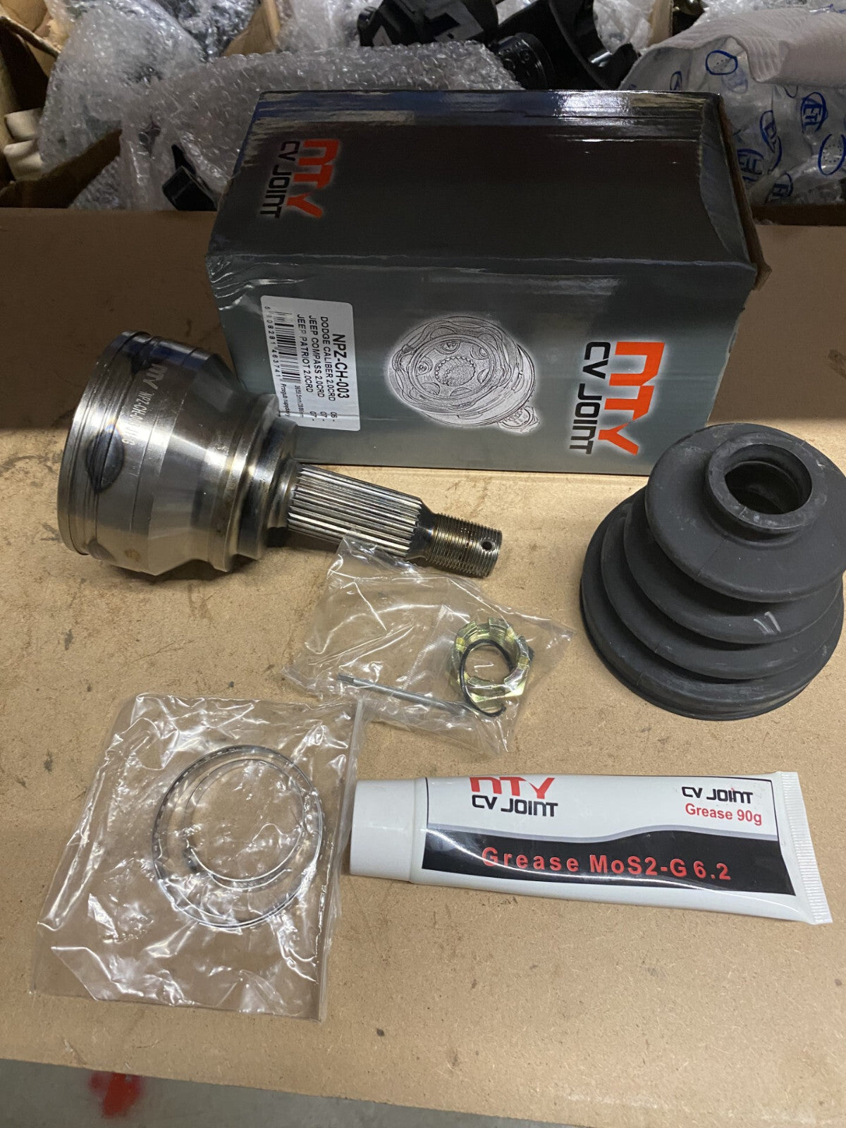 FRONT OUTER CV JOINT FITS JEEP COMPASS 2.2 CRD MK49 2011 ON CALIBER 28X36 TEETH