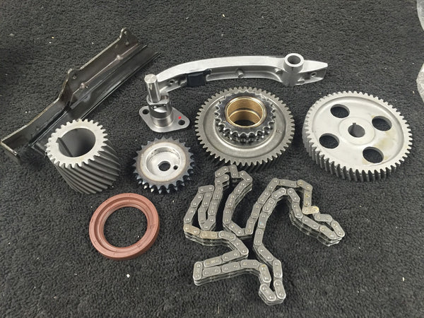 FOR CANTER DELICA PAJERO CHALLENGER SHOGUN 2.8 4M40 TIMING CHAIN KIT DUPLEX