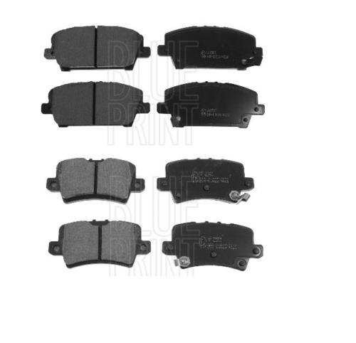FOR HONDA CIVIC 1.4 1.8 2.2CTDI 2006 on BRAKE PADS FRONT REAR MINTEX  