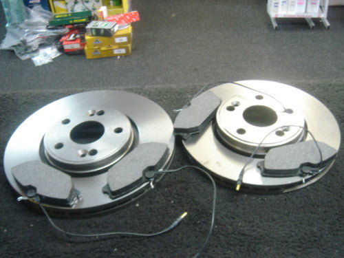 RENAULT MEGANE SCENIC RX4 MK1 MINTEX FRONT BRAKE DISCS PADS 280MM