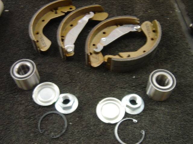 VAUXHALL CORSA C 1.0 1.2 1.4 1.3CDTi BRAKE SHOES WHEEL BEARING