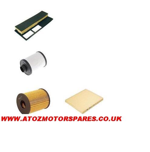 PANDA MULTIJET 1.3 OIL AIR FUEL POLLEN FILTERS SERVICE 