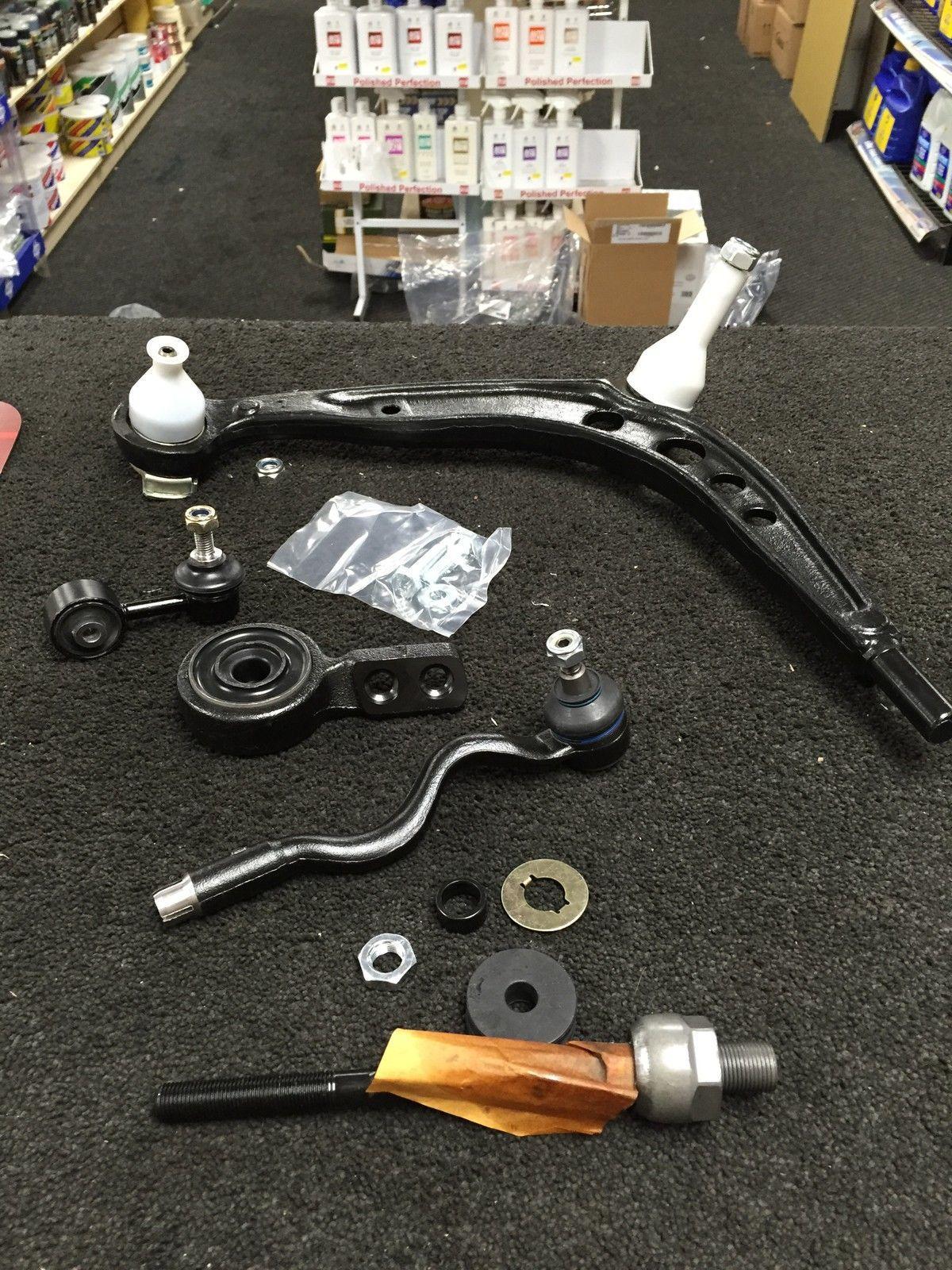 BMW 3SER 316 318 320 323 325 E36 WISHBONE ARM KIT BALL JOINT BUSH TRACK ROD RH