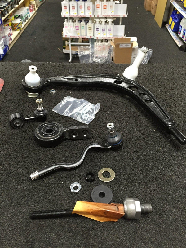 BMW 3SER 316 318 320 323 325 E36 WISHBONE ARM KIT BALL JOINT BUSH TRACK ROD RH