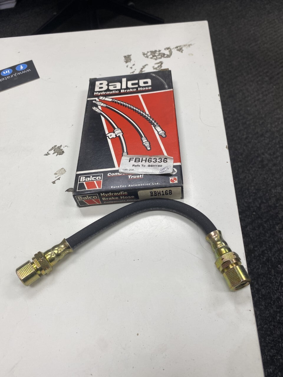 FOR VAUXHALL ASTRA VAN 1.3 1.6 1.7 1982-1992 REAR BRAKE FLEXY HOSE PIPE
