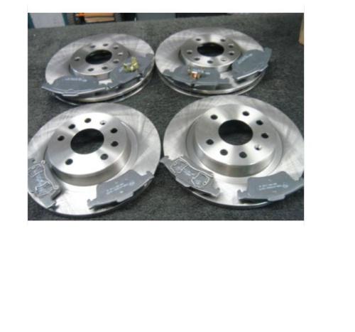 FOR VAUXHALL VECTRA C SIGNUM 2002-2008 FRONT REAR BRAKE DISCS BRAKE PADS 