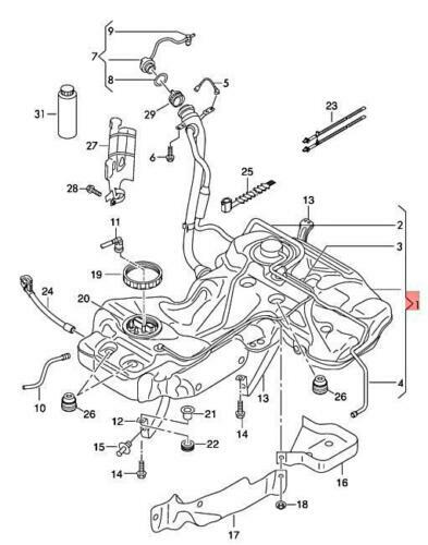 AUDI Q5  2.0TDI 2017 ON BRAND NEW DIESEL FUEL TANK 80A201060AF