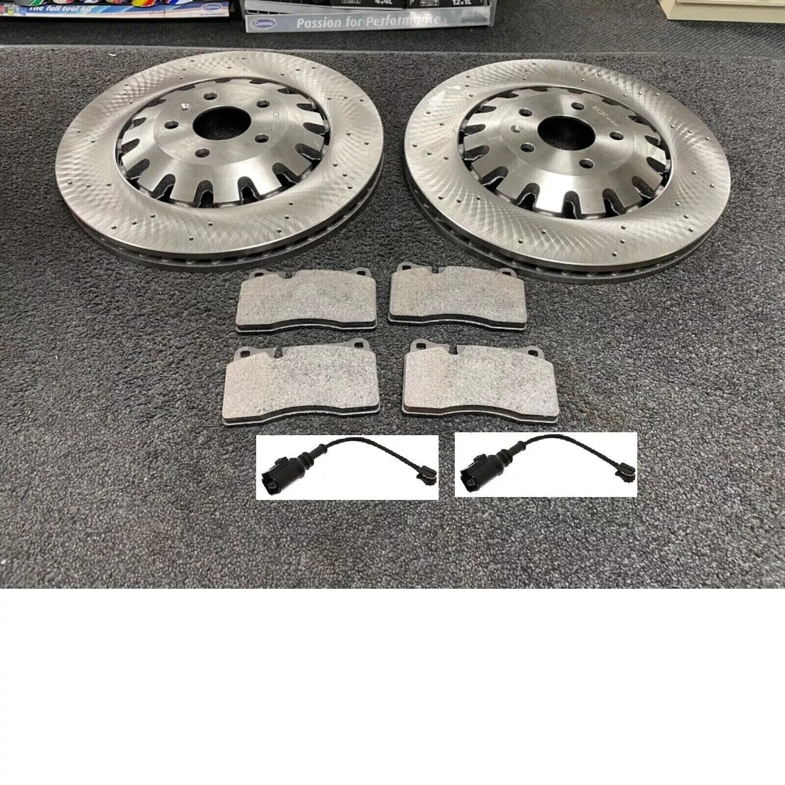 FOR SEAT LEON SC ST KL8 5F8 KL1 5F1 BRAKE DISC + PADS 370X32MM 8J0615301 E F K