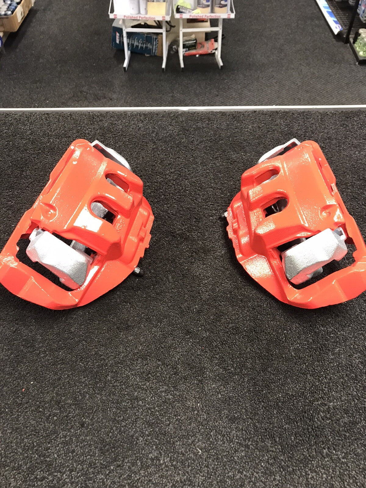 VW TRANSPORTER T5 T6 FRONT BRAKE CALIPER KIT CONVERSION TO 340mm 17"WHEELS RED