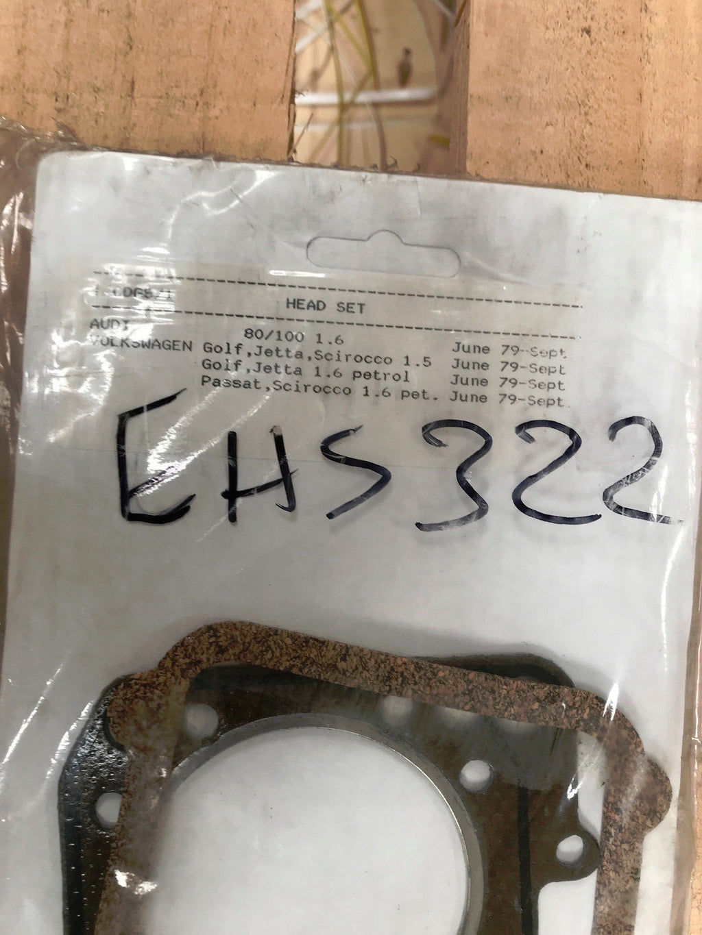 HEAD GASKET SET TO FIT VW GOLF CORRADO JETTA KR PL