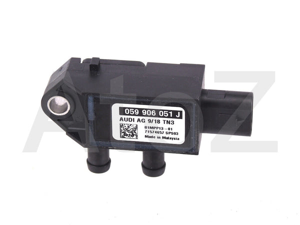 FOR AUDI A4 A5 A6 A7 Q7 3.0TDi DPF PRESSURE SENSOR DPF 059906051J GENUINE
