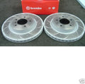 BMW  325 E46 BREMBO DRILLED GROOVED BRAKE DISC & PADS