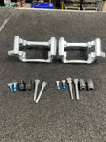 AUDI S3 GOLF MK5 R32 REAR VENTED BRAKE DISC CALIPER CONVERSION BRACKET 310X22MM