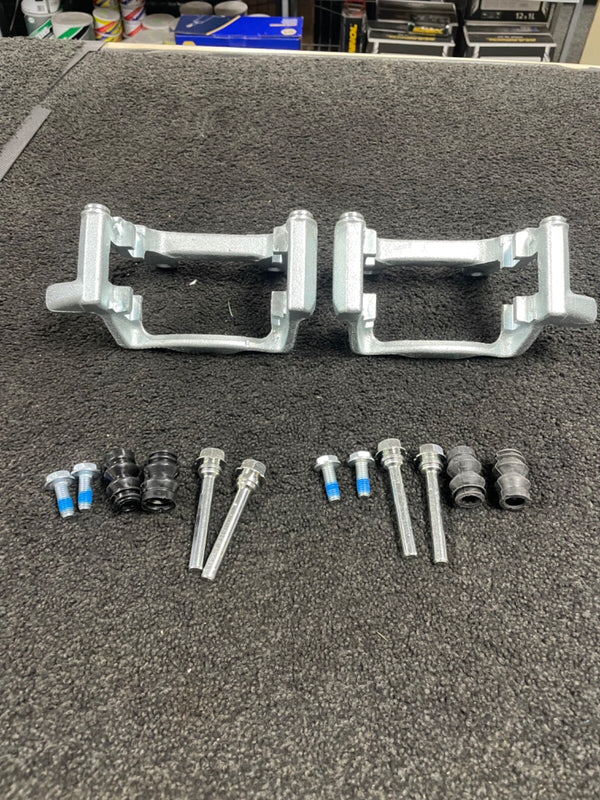 AUDI S3 GOLF MK5 R32 REAR VENTED BRAKE DISC CALIPER CONVERSION BRACKET 310X22MM