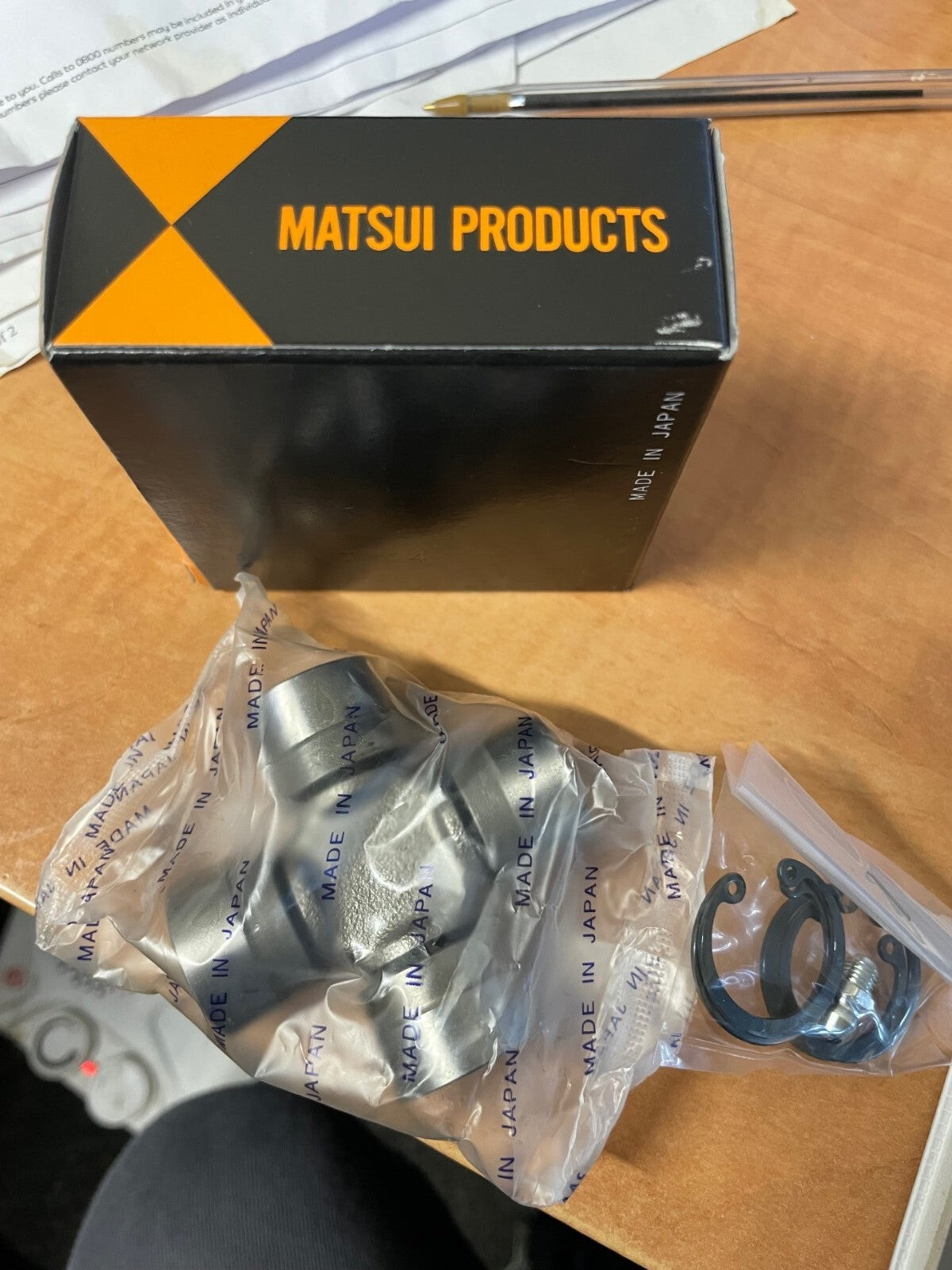 FRONT PROPSHAFT UJ UNIVERSAL JOINT MITSUBISHI L200 DOUBLE CAB OE JAPAN BRAND