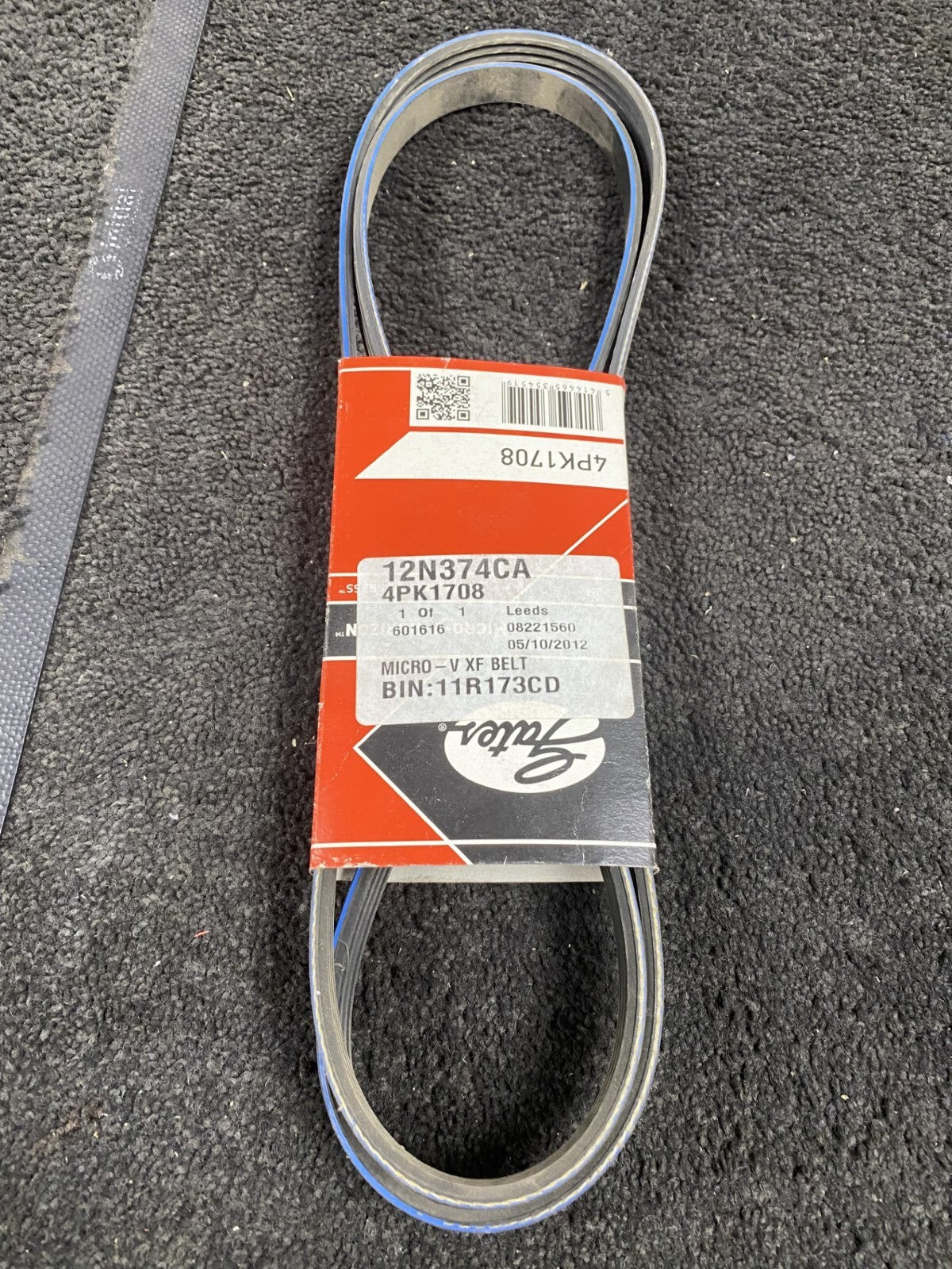 GENUINE GATES FAN BELT FITS TOYOTA YARIS VITZ  1.0 SIRION 4TRAK YRV 4PK1708