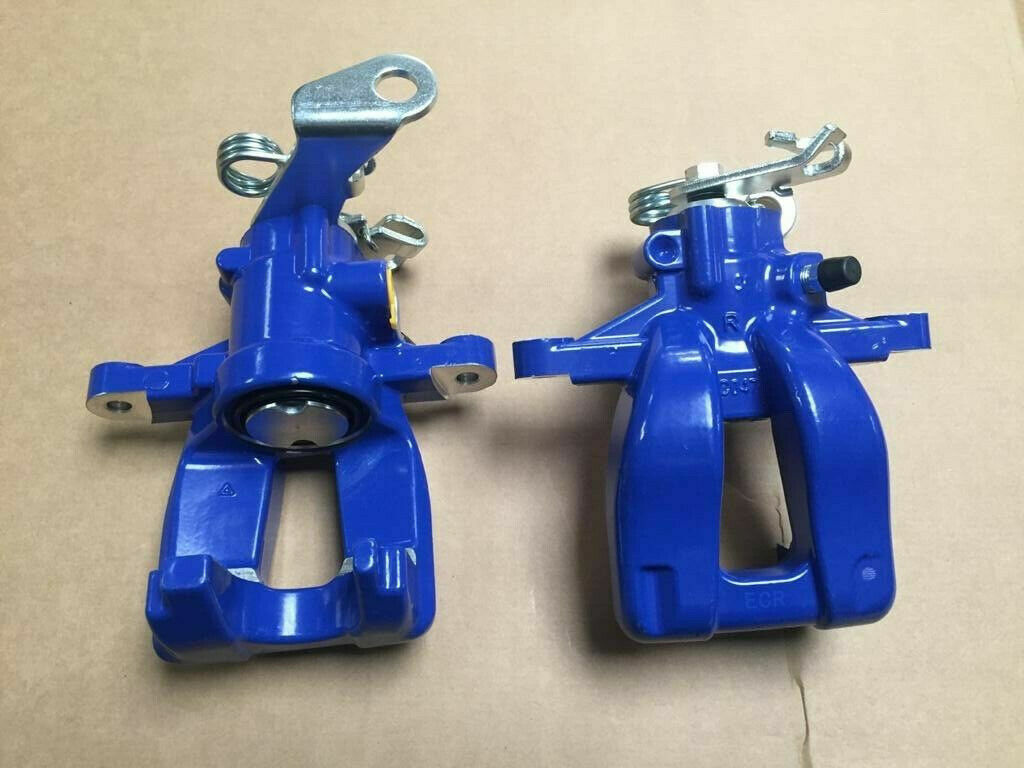 2 REAR BRAKE CALIPERS LH RH BLUE FOR VAUXHALL CORSA D SRI VXR CDTI 2006-2015 