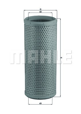 FOR JEEP CHEROKEE OPEL ARENA RENAULT ESPACE RENAULT MASTER MK1 MAHLE AIR FILTER
