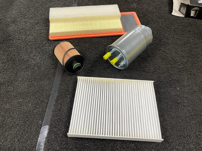 FOR CHRYSLER YPSILSON 1.3D SERVICE KIT OIL FILTER AIR FUEL POLLEN CABIN  FILTER