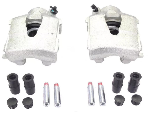 2 FRONT BRAKE CALIPER+ SLIDER PINS AUDI A3 8L1 8P1 8PA 8P7 1J0615123 1J0615124
