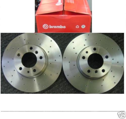 BMW 840 850 CI BREMBO DRILLED  BRAKE DISC  FRONT 324MM