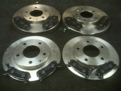 MAZDA 323 2.0 V6 FRONT REAR BRAKE DISC & PADS