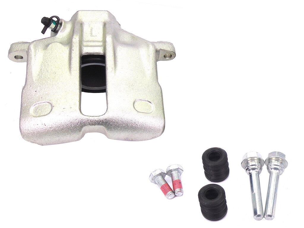 2 FRONT BRAKE CALIPER  BOTH SIDE+ SLIDERS FOR AUDI A4 VW PASSAT EXEO 280MM DISC