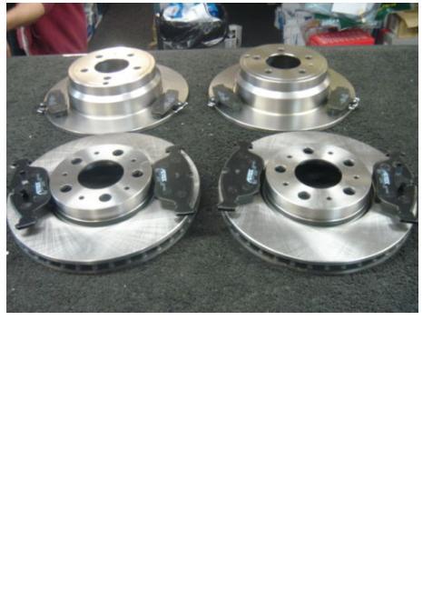 VOLVO S60 S80 S70 V70 BRAKE DISC BRAKE PADS FRONT REAR BRAKE DISC &PADS 16" 