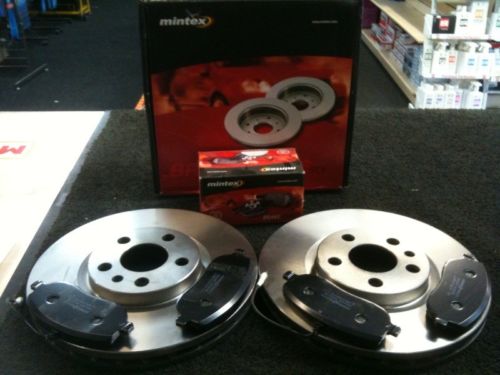 PEUGEOT 807 ULLYSE C8 MINTEX FRONT BRAKE DISCS & PADS 